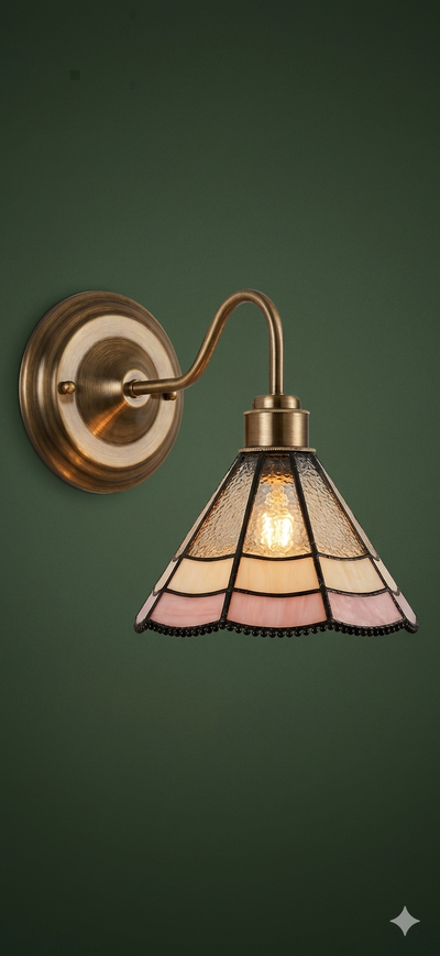 Applique Tiffany Rose — Bronze Antique