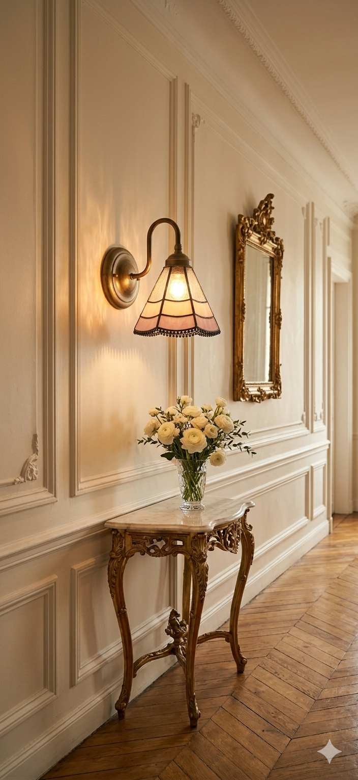 Applique Tiffany Rose — Bronze Antique