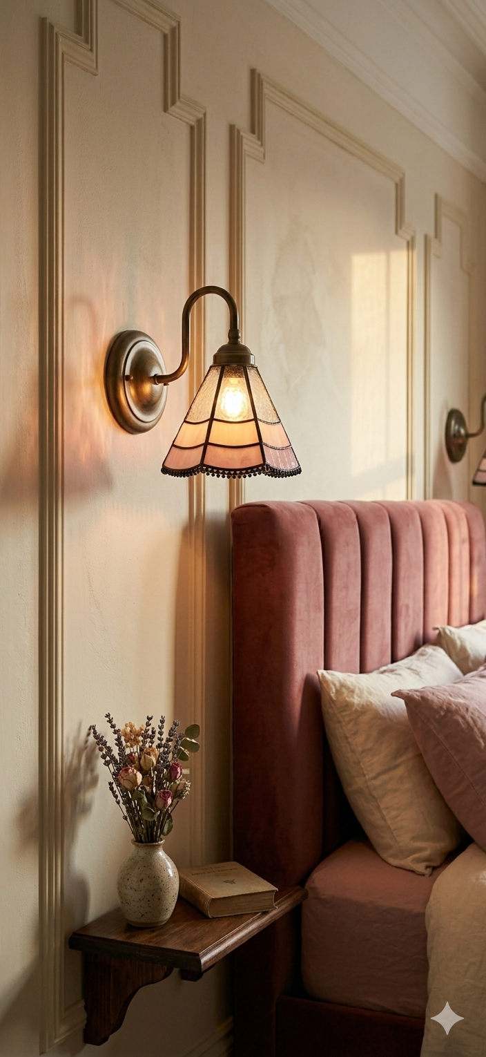 Applique Tiffany Rose — Bronze Antique