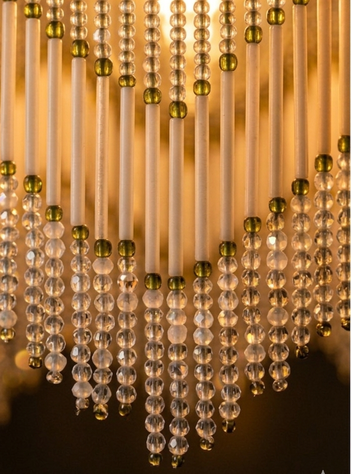 Suspension Dôme Céramique — Simple & Cristal