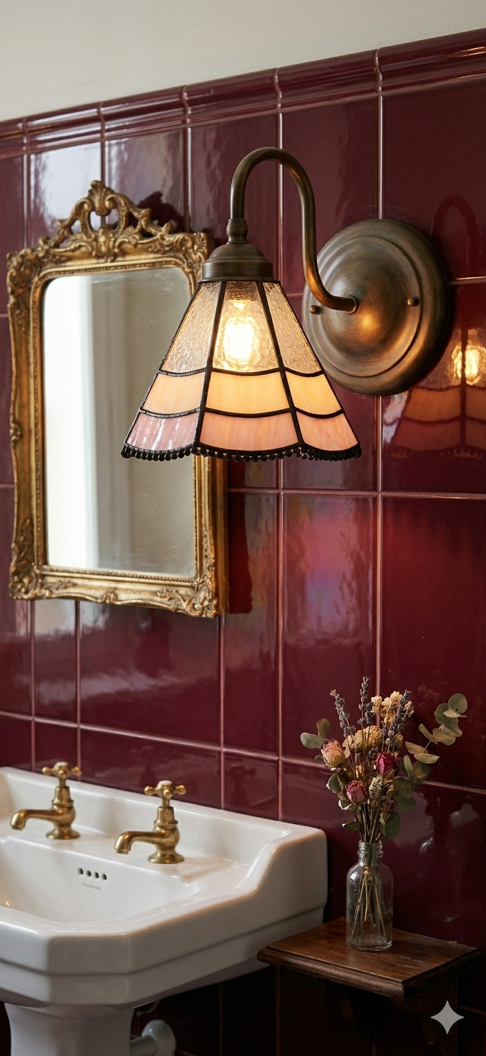 Applique Tiffany Rose — Bronze Antique